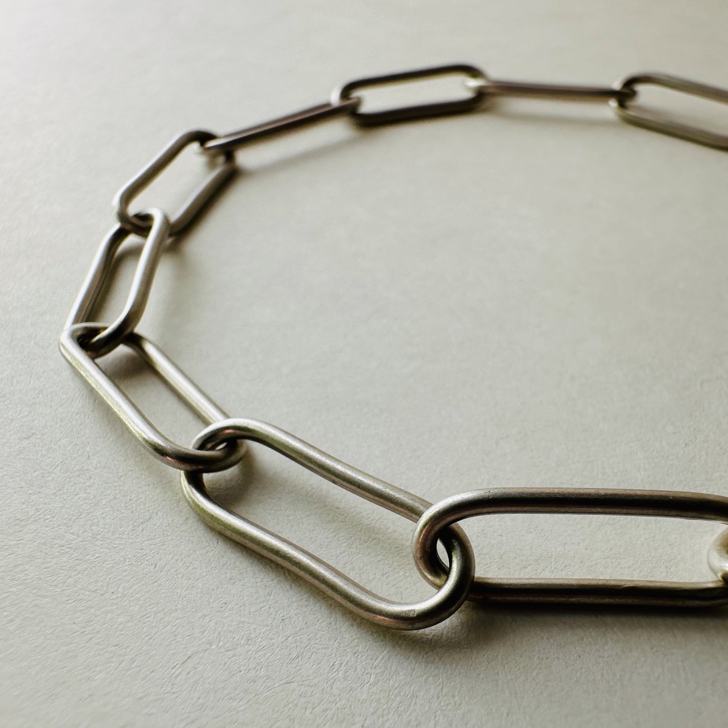 Handmade Paperclip Chain Bracelet