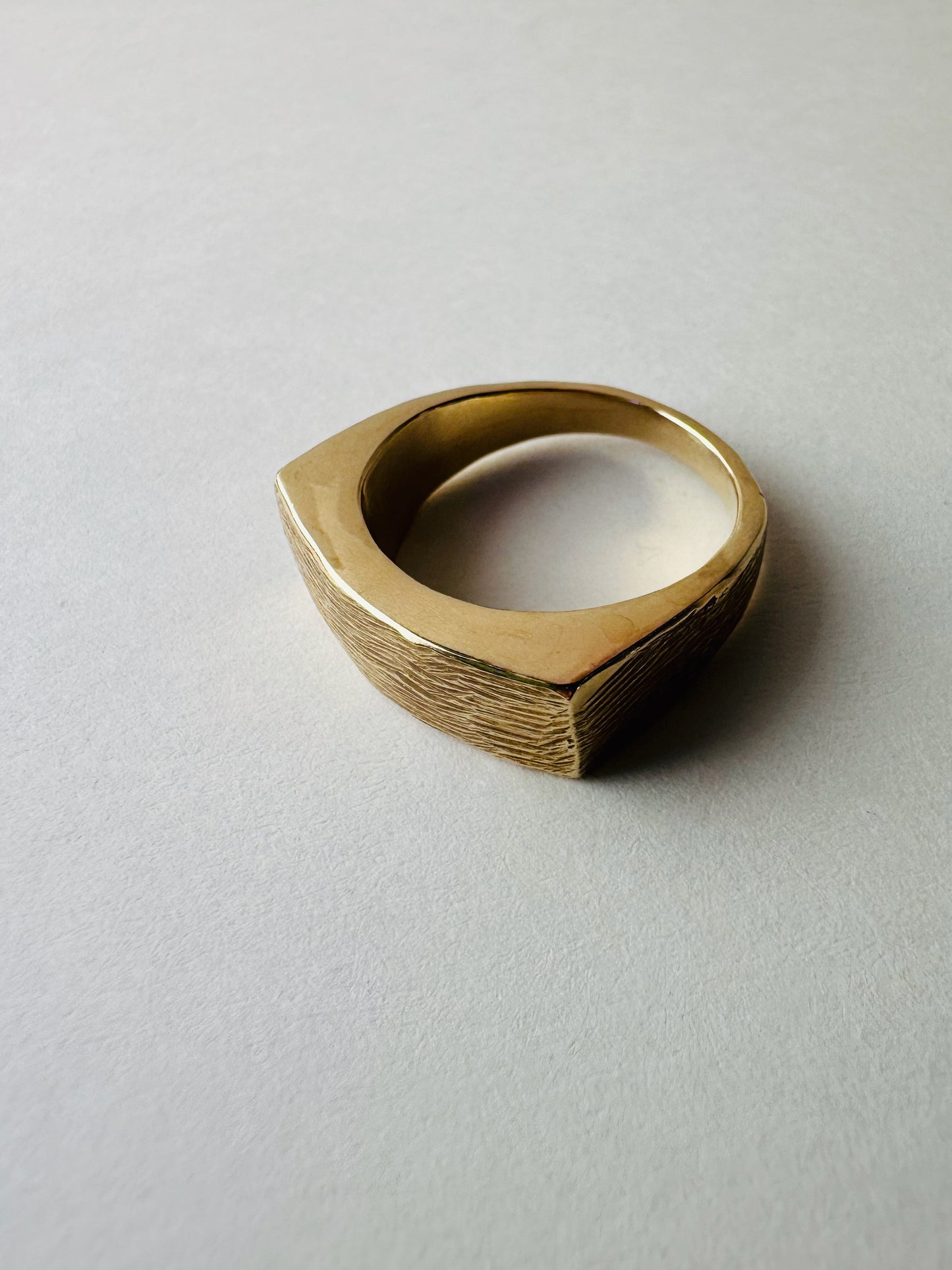Rectangle Signet Ring