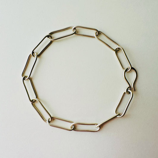 Handmade Paperclip Chain Bracelet