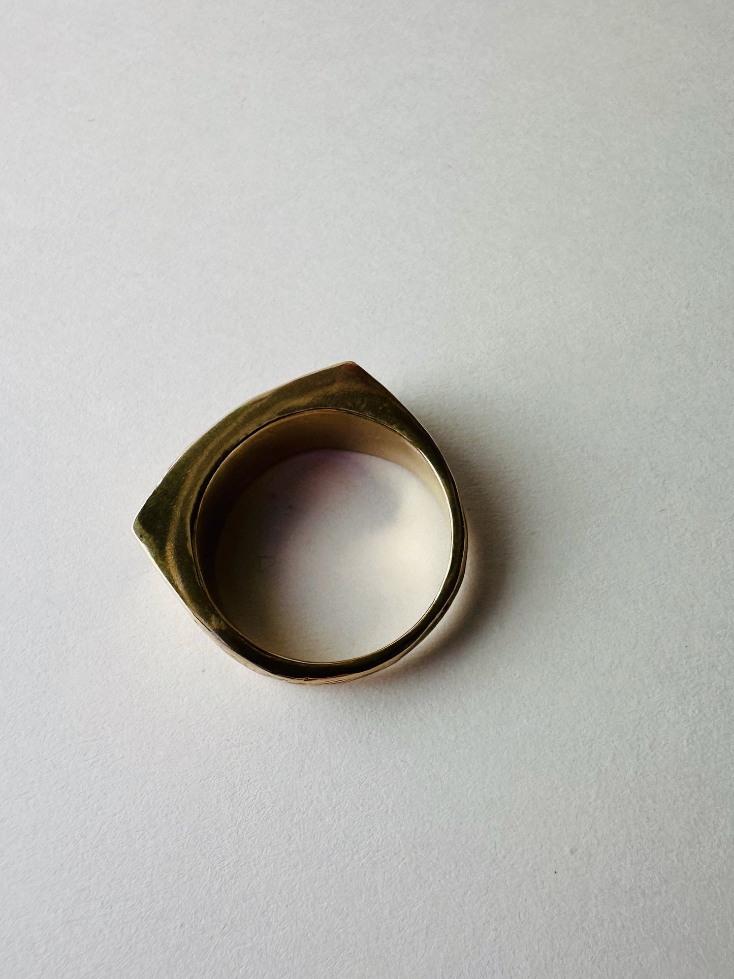 Rectangle Signet Ring