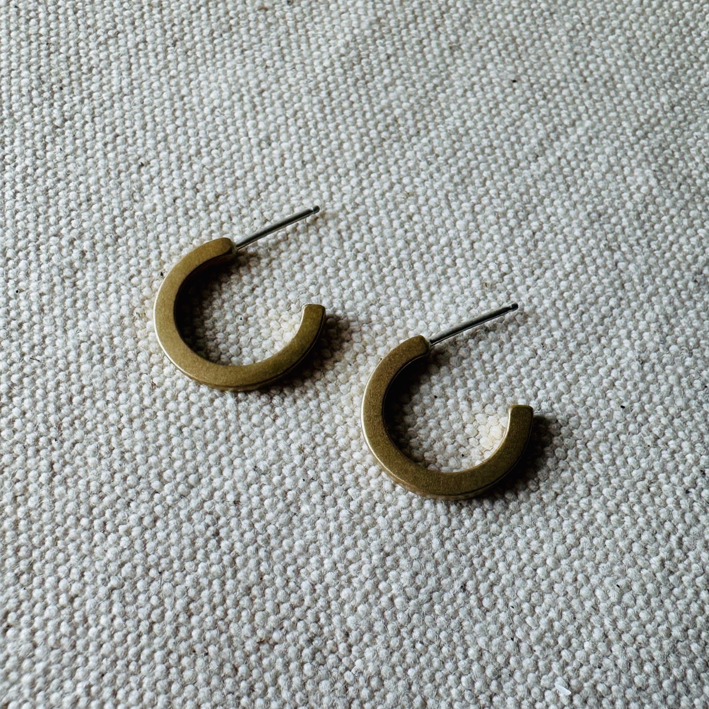 Brass Elemental Hoops