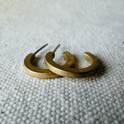 Brass Elemental Hoops